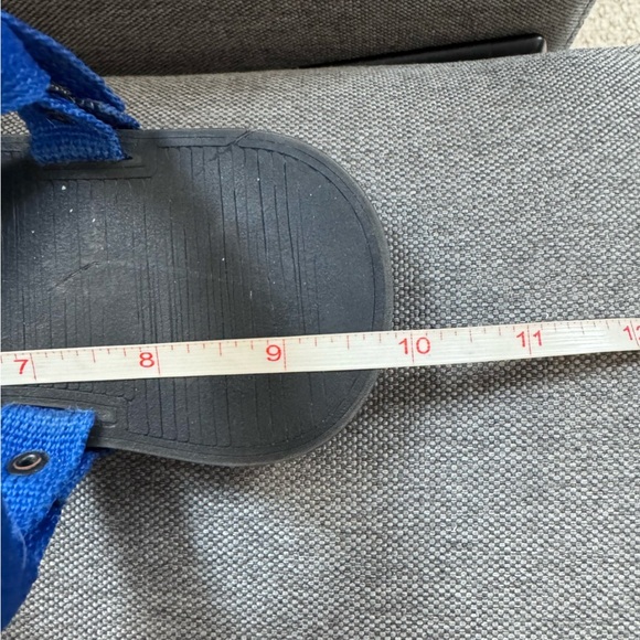 OESH Athena Sandals Blue and Black 3D Printed Soles Check Measurements For Size - Picture 5 of 5